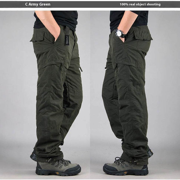 Warm With Velvet Thick Overalls Male - OFEBHS.PT