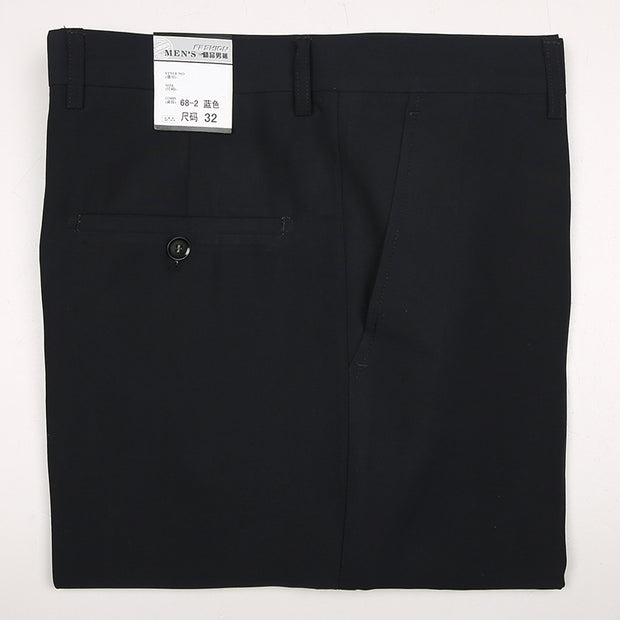 No Discount Men's Summer Thin Middle-aged Straight-leg Pants Loose Casual Pants