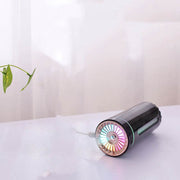 Wireless Air Humidifier Colorful Lights Mute Ultrasonic USB Fogger Diffuser Purifier 800mAh Rechargeabl Cool Mist Maker For Car - OFEBHS.PT