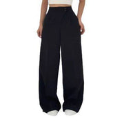 Women's Fashion Casual Straight Trousers - OFEBHS.PT