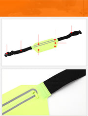 Outdoor Sports Waterproof Mobile Phone Lightweight Personal Running Waist Bag