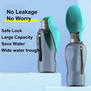 800ml Dogs Water Bottle Portable High Capacity Leakproof Pet Foldable Drinking Bowl Golden Retriever Outdoor Walking Supplies Pet Products - OFEBHS.PT