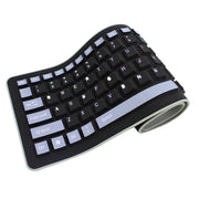 Silica Gel Foldable Curved Keyboard Silent And Waterproof - OFEBHS.PT