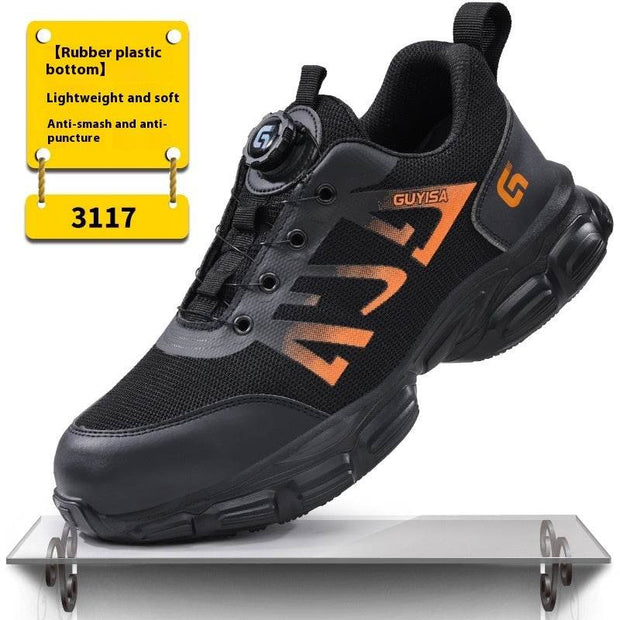 Four Seasons Safety Shoes Anti-smashing And Anti-penetration - OFEBHS.PT