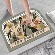 Diatom Oil Bathroom Mat Water-absorbing Quick-drying Non-slip Mat