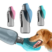 800ml Dogs Water Bottle Portable High Capacity Leakproof Pet Foldable Drinking Bowl Golden Retriever Outdoor Walking Supplies Pet Products - OFEBHS.PT
