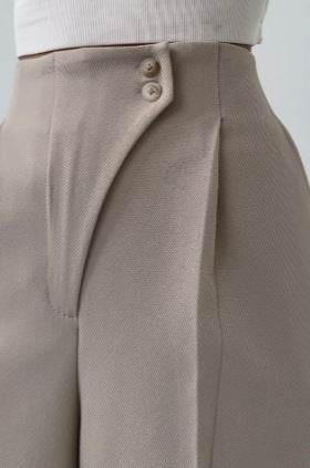 Women's Fashion Casual Straight Trousers - OFEBHS.PT
