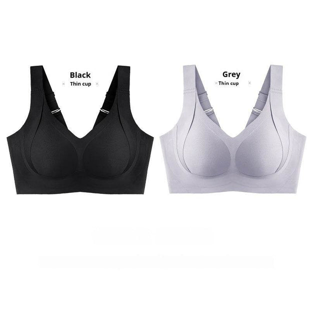 Bra Full Cup Large Size Seamless Thin Underwear - OFEBHS.PT