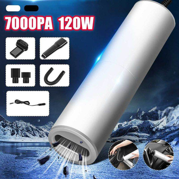 Portable Handheld Vacuum Cleaner 120W Car Charger - OFEBHS.PT