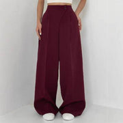 Women's Fashion Casual Straight Trousers - OFEBHS.PT