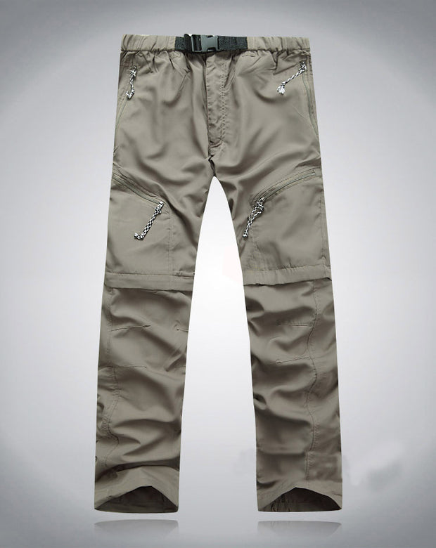 Men's Outdoor Quick Dry Removable Pants