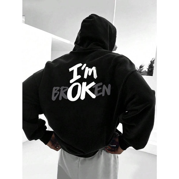 European Size Hoodie Im OK New Men's Hoodie Hip Ho - OFEBHS.PT