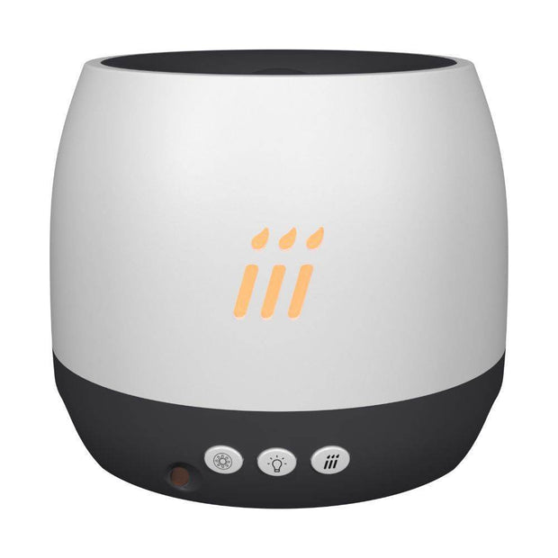 Flame Aroma Diffuser Air Humidifier Ultrasonic Cool Mist Maker Fogger Led Essential Oil Flame Lamp Difusor - OFEBHS.PT
