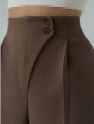 Women's Fashion Casual Straight Trousers - OFEBHS.PT