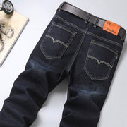 Men's Jeans Men's Loose Straight Stretch Long - OFEBHS.PT