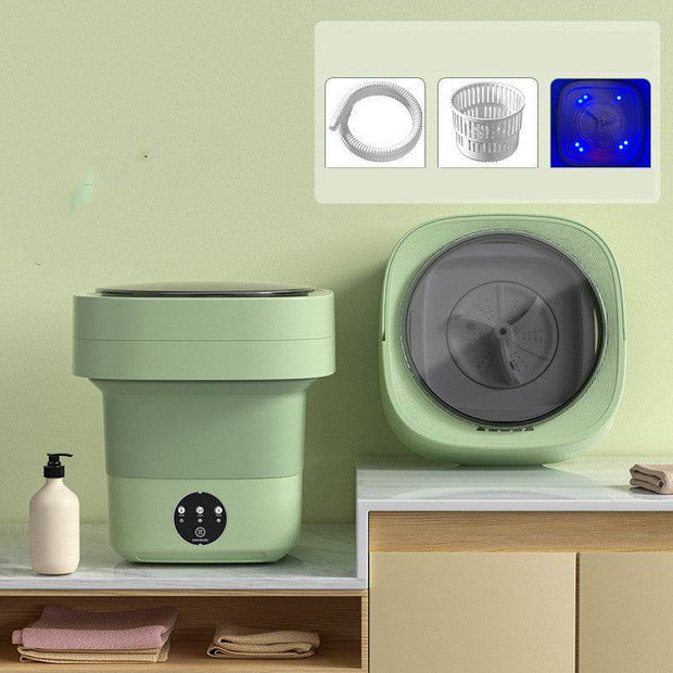 Mini Foldable Washing Machine Portable Mini Socks Underwear Panties Washing Machine Big Capacity 3 Models With Spinning Dry Gadgets - OFEBHS.PT