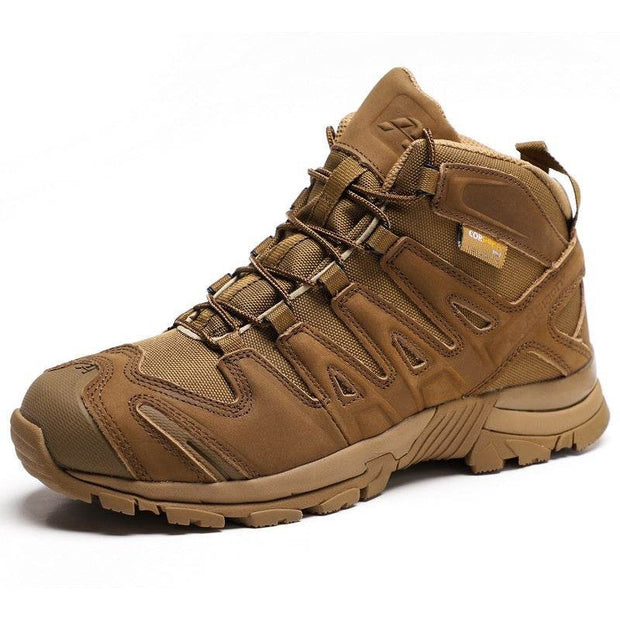 Tactical Military Boots Combat Boots Men's Mid-top Desert Boots - OFEBHS.PT